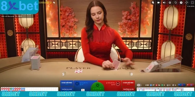 Hướng dẫn các bước tham gia Baccarat 8xbet