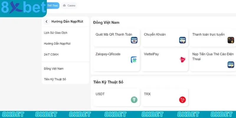 FAQ - Câu hỏi liên quan về các giao dịch nạp rút tiền