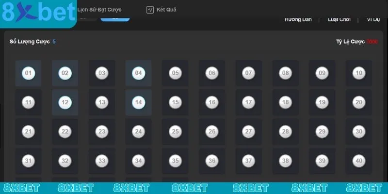 Các nội dung đặt cược cực đỉnh tại Mega 6/45