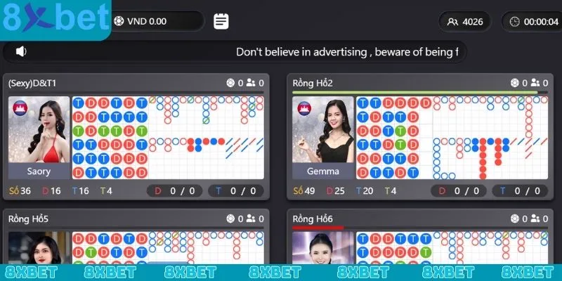 Cách chơi Rồng Hổ 8xbet cực kỳ đơn giản và dễ hiểu