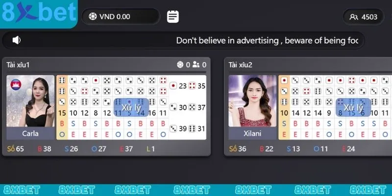 Hướng dẫn các bước cơ bản trong game Tài Xỉu 8xbet