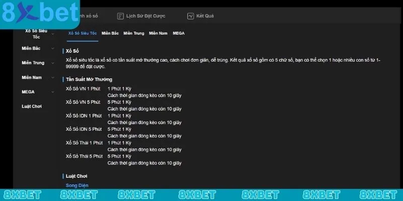 Một số kinh nghiệm hay để chơi xổ số siêu tốc 8xbet hiệu quả hơn